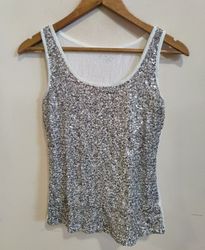 Sequined Tank Top
