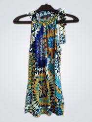 La Belle Parisienne Sleeveless Top with Geometric ..