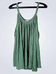 Esprit Green Pleated Cami Top