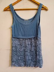 Intimissimi Blue Lace Tank Top