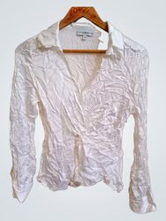 Guess Long-sleeve Crushed Fabric Shirt