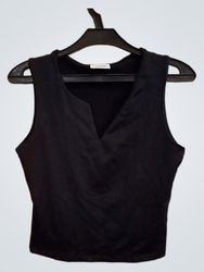 Pimkie Black Cropped Tank Top