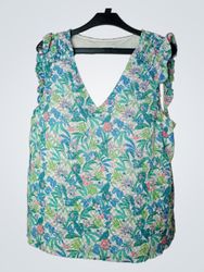 Cache Cache Floral Ärmelloses Top