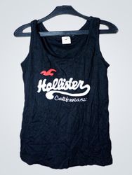 Hollister California 92 Camiseta Regata Preta