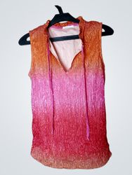 Cache Cache Ombre Metallic Blouse