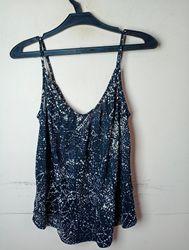 H&M Conscious Débardeur Femme Noir et Blanc à Moti..