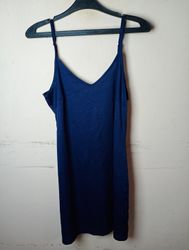 Abito blu a sottoveste
