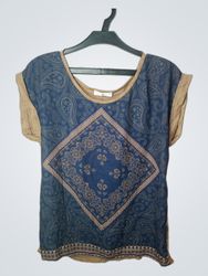 Cache Cache Paisley Print T-Shirt