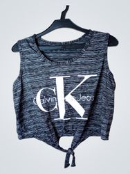 Calvin Klein Jeans Cropped Tank Top