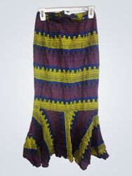 African Print Mermaid Skirt