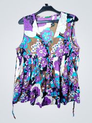 United Colors of Benetton Sleeveless Floral Print ..