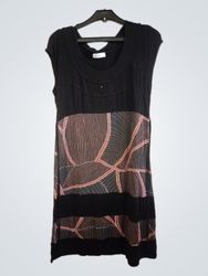 Cache Dress with Graphic Print