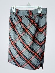 Zara Plaid Skirt