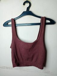 Zara Ribbed Crop Top
