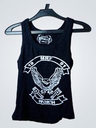 Clockhouse Black Graphic Tank Top