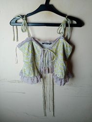 Gina Tricot Florale Spitzenborte Cami