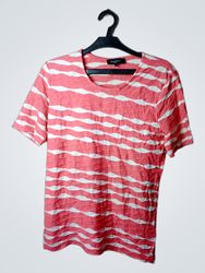 BANANA REPUBLIC Damen Rot & Weiß Gestreiftes Struk..
