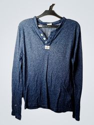 Camiseta de Manga Longa Hollister Henley