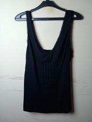 Schwarzes Tanktop