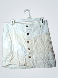 Stradivarius Patchwork Denim Skirt