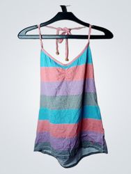 Striped Halter Top