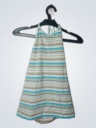 GAP gestreiftes Neckholder-Kleid