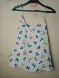 Pimkie Butterfly Print Cami Top