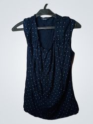 Orsay ärmelloses Oberteil in Marineblau mit Ankerd..