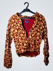 Diwali Indiska Damen bedruckte Bluse
