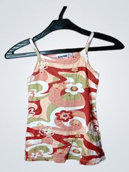 Kinderbunt Mädchen Tanktop mit Blumenmuster