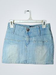 MTO Denim Minirock