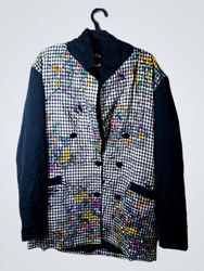 Eliyo Mode Women's Multicolor Plaid Floral Double-..