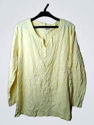 Yellow Long Sleeve Top
