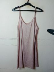 Vestido C&A Pink com Alças de Espaguete