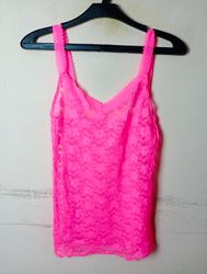 Pink Lace Camisole