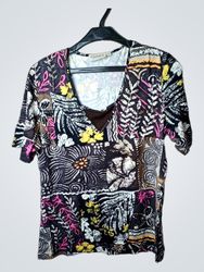 CANDA COLLECTION AT C&A Damen Kurzarm-V-Ausschnitt..
