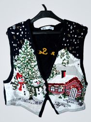 Zara Christmas Vest