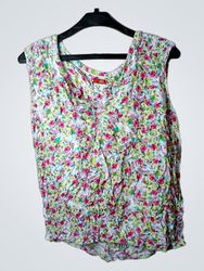 edc sleeveless floral top