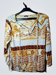 Cortelle Long Sleeve Printed Top