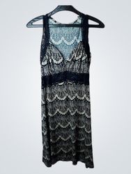 Promod Lace Trimmed Dress
