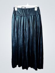 Wednesday Pleated Maxi Skirt