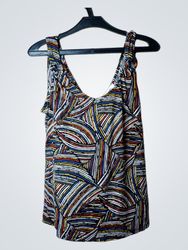 grain de malice women's multi-color printed sleeve..