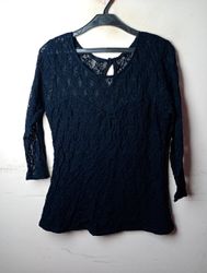 Black Lace Top