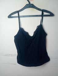 Clockhouse Black Lace Cami Top