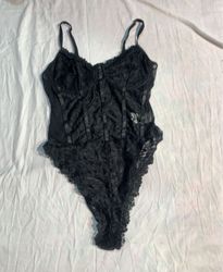 H&M Black Lace Teddy