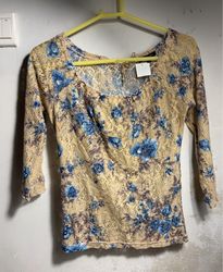 Women's Floral Lace Top