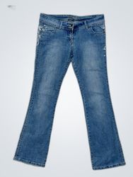 Jennyfer Embroidered Bootcut Jeans