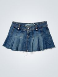 TRF Denim Mini Skirt