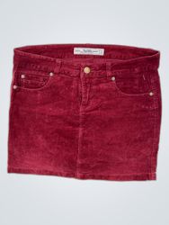 Multiblu Corduroy Mini Skirt