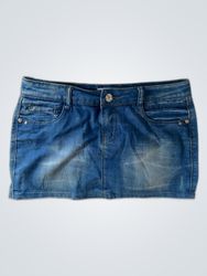 G. Caux Paris Denim Mini Skirt